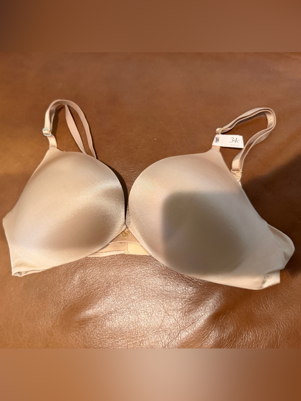 NWT! 34C Smooth Nude push up  Bra - Seamless Support